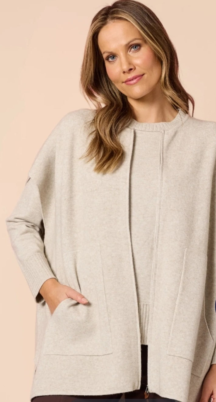 Hammock & Vine Elena Zip knit