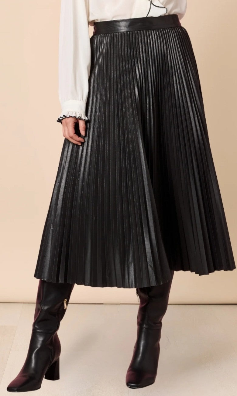 Hammock & Vine Florence pleated skirt