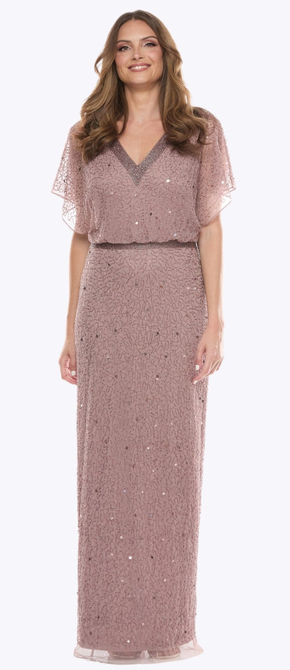 Jessie Harper long beaded gown