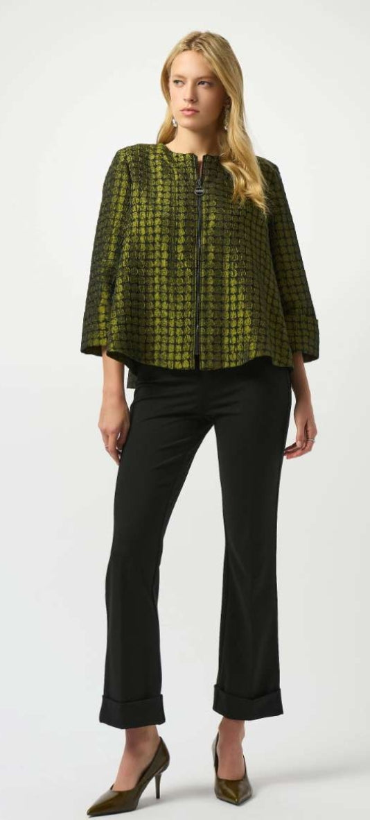 Joseph Ribkoff textured spot jacket
