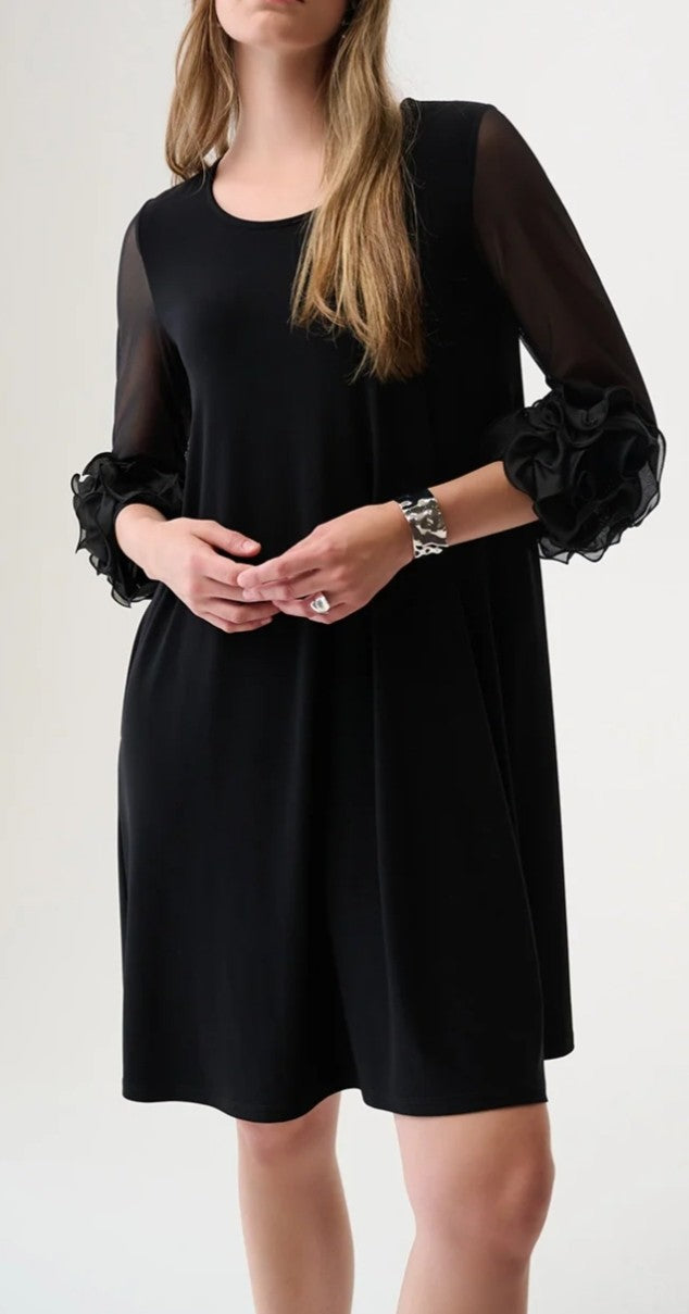 Joseph Ribkoff tunic dress with sleeve detail