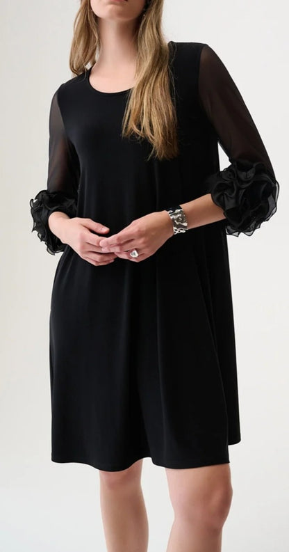 Joseph Ribkoff tunic dress with sleeve detail