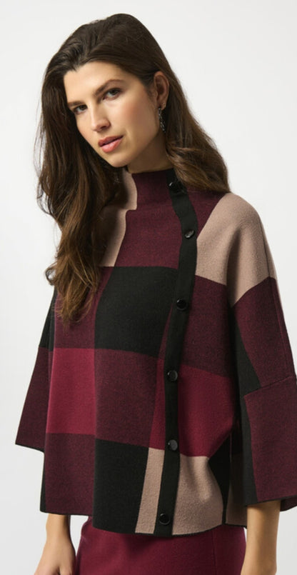 Joseph Ribkoff check knit