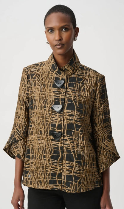 Joseph Ribkoff gold evening jacket