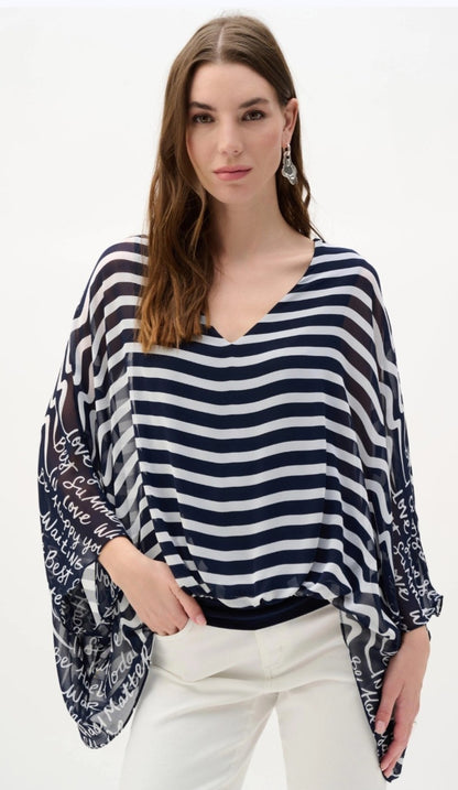 Joseph Ribkoff stripe top