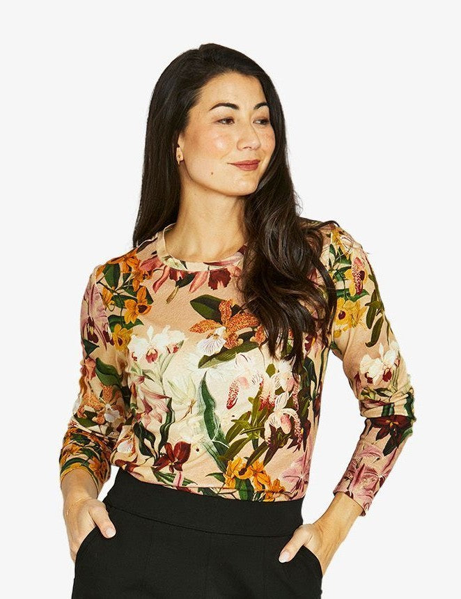 JUMP Spiced Orchid L/sl tee
