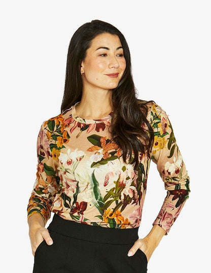 JUMP Spiced Orchid L/sl tee