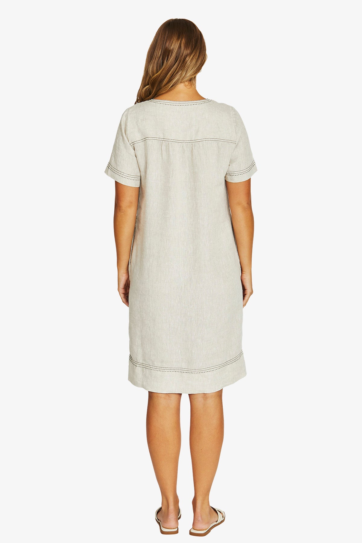Jump Tack stitch dress