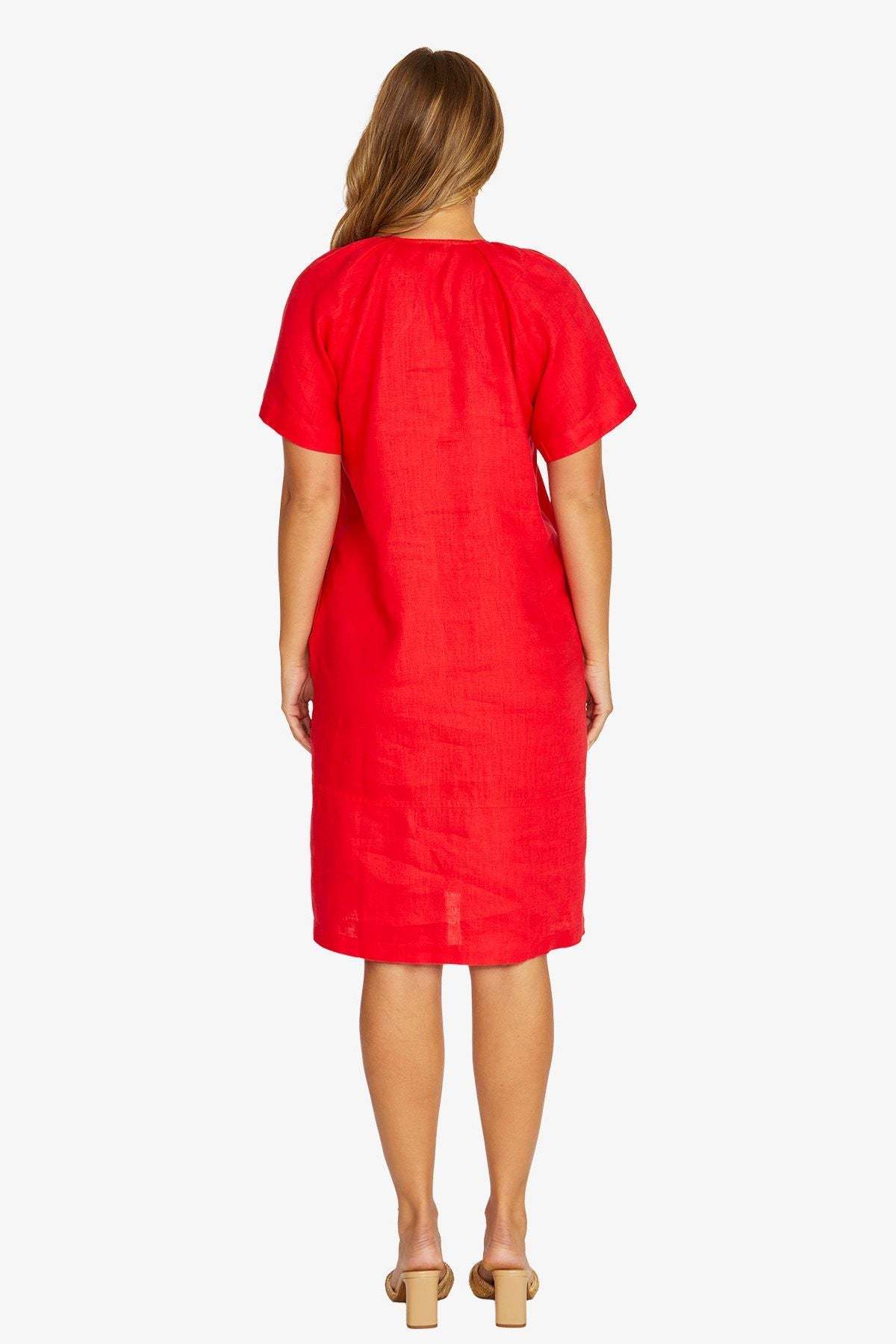 Jump flutter sleeve dress