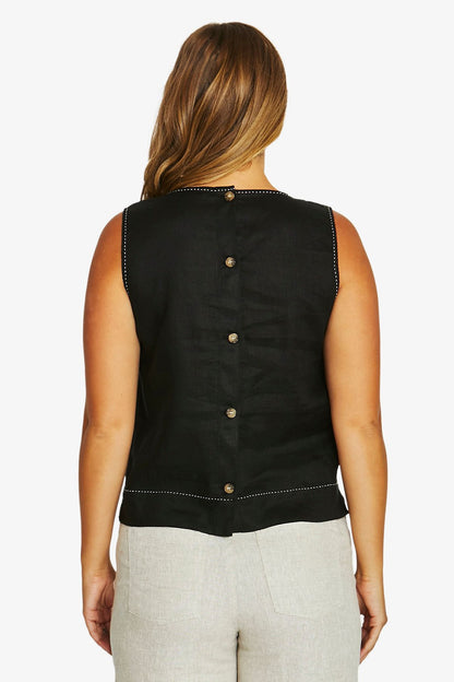 Jump Tack stitch top