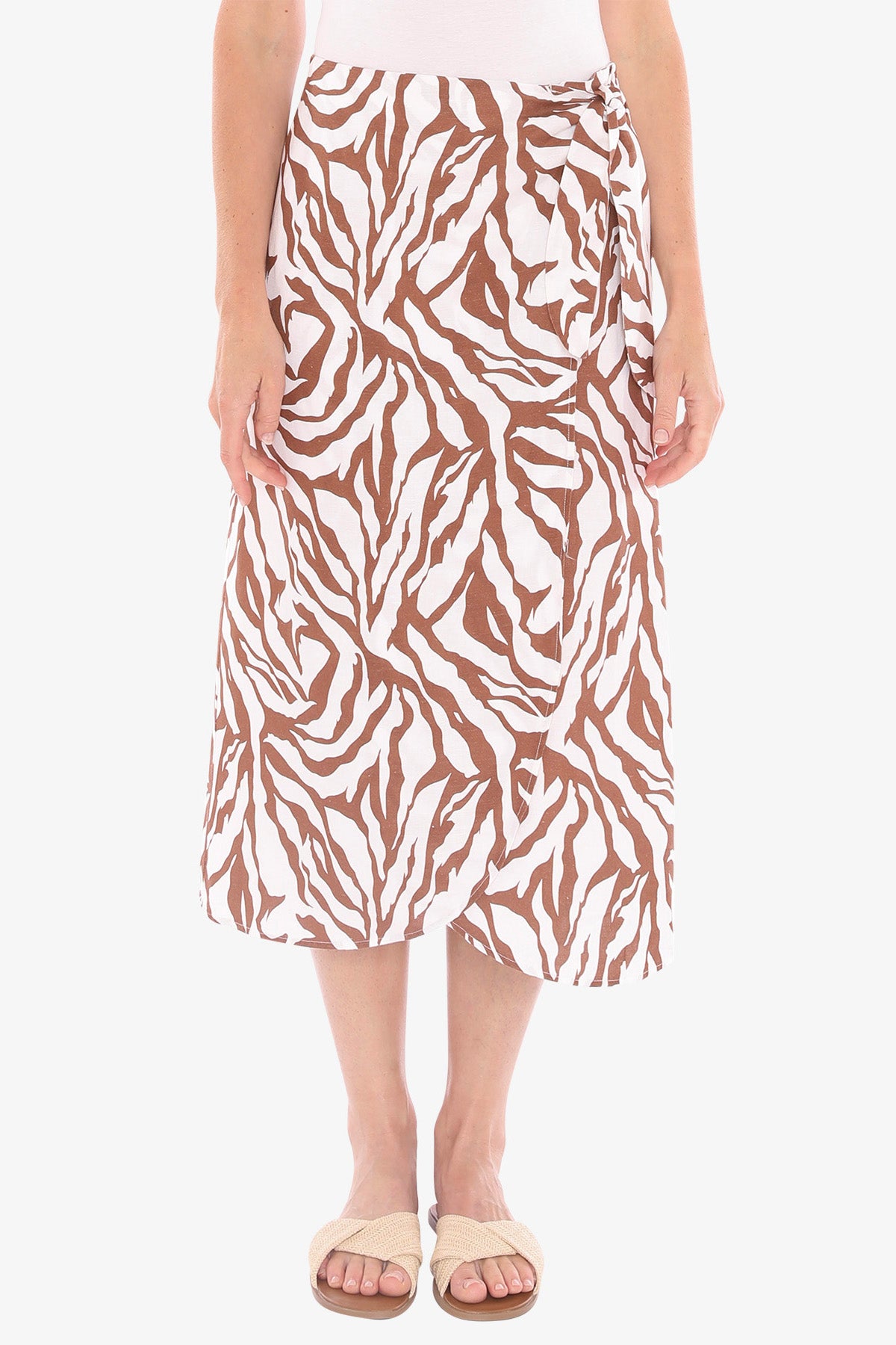 Jump zebra print skirt