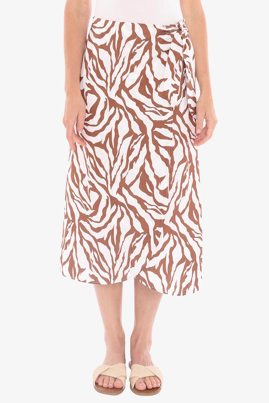 Jump zebra print skirt