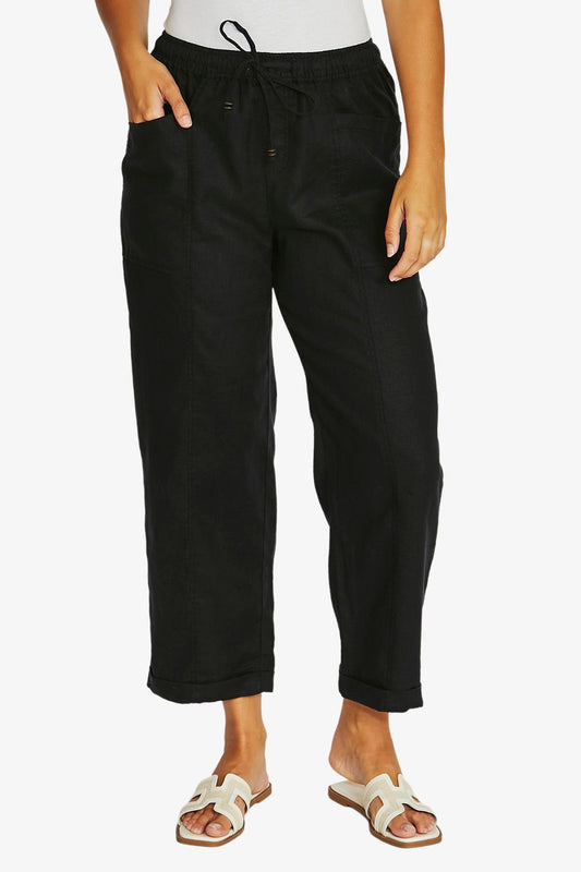 Jump relaxed drawstring pants