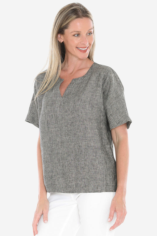 Jump linen top