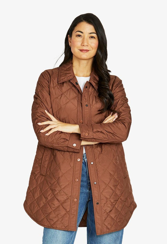 Jump Long Puffer jkt Spice