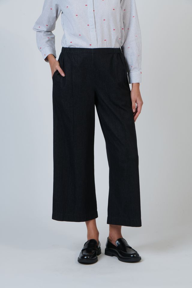 Natural linen pant