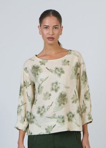 Naturals Patina print top