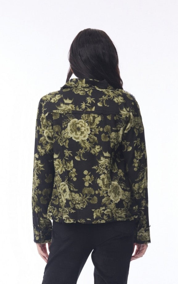 Orientique jacket fringe