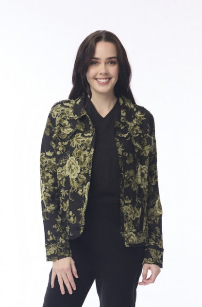 Orientique jacket fringe