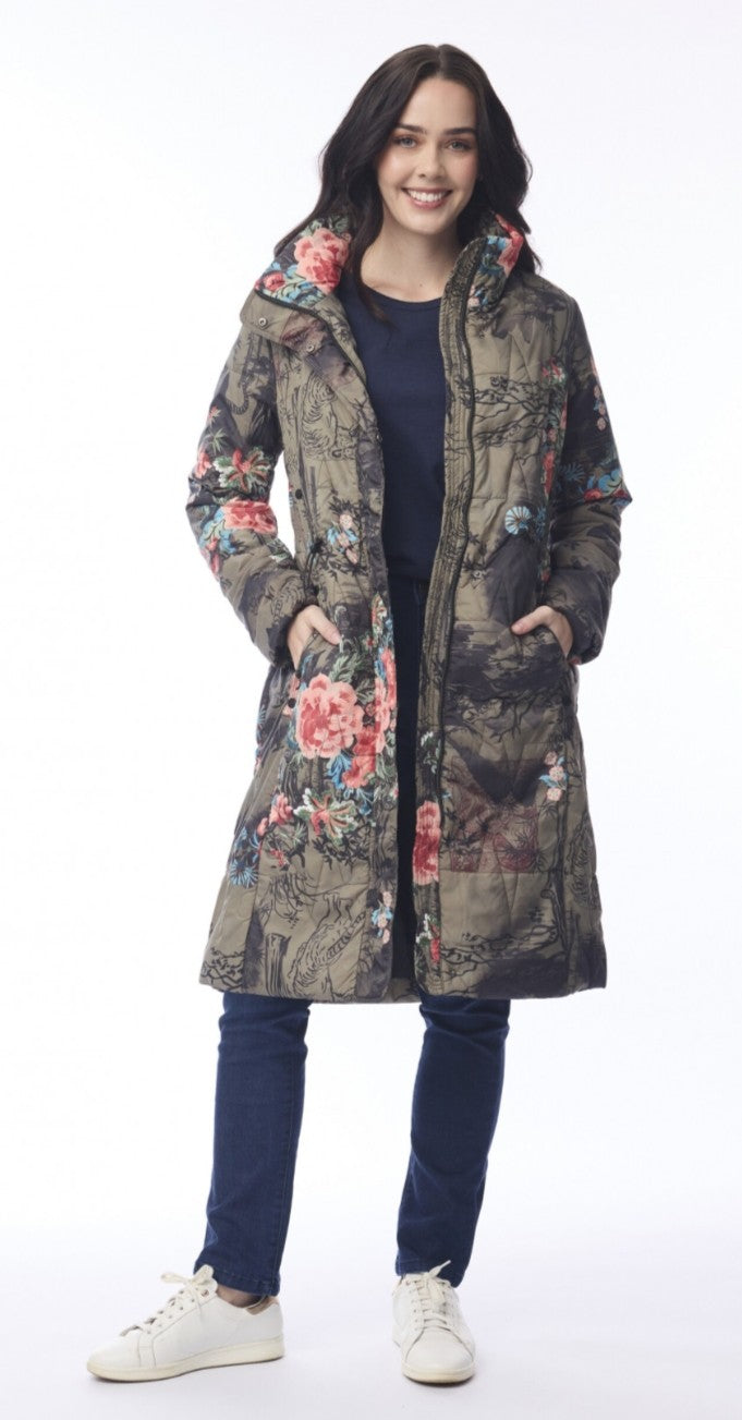 Orientique Keqoia puffer coat