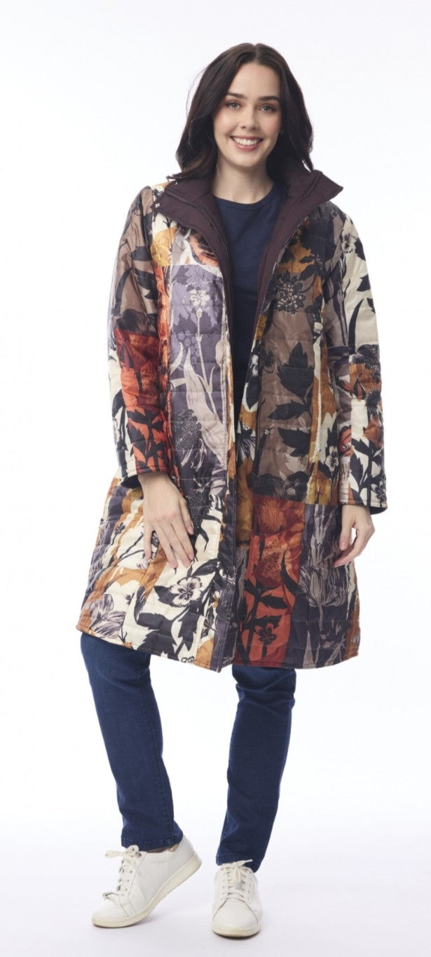 Orientique Dagomba puffer coat