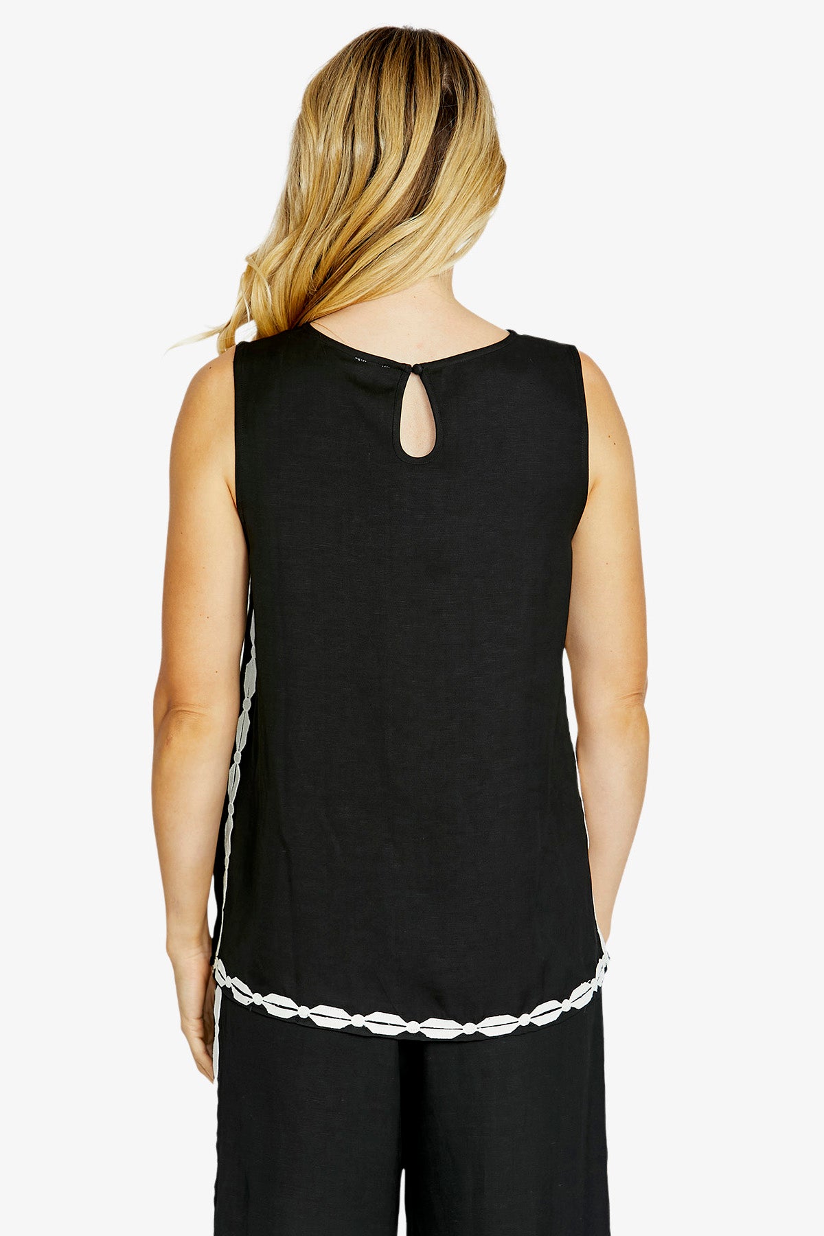 Ping Pong Mila scallop trim tunic