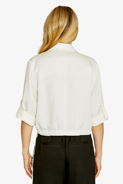 Ping Pong Emba cropped jacket