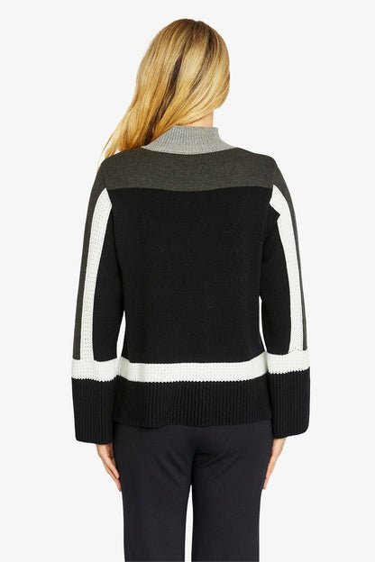 Ping Pong Ally colour block pullover