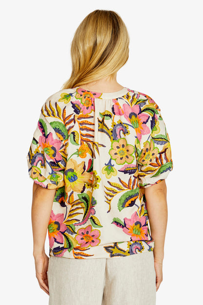 Ping Pong carnival print top