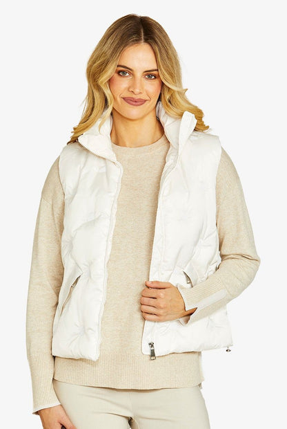 Ping Pong Marilyn Sequins puffer vest