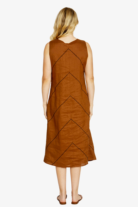 Ping Pong Charli stitch detail dress