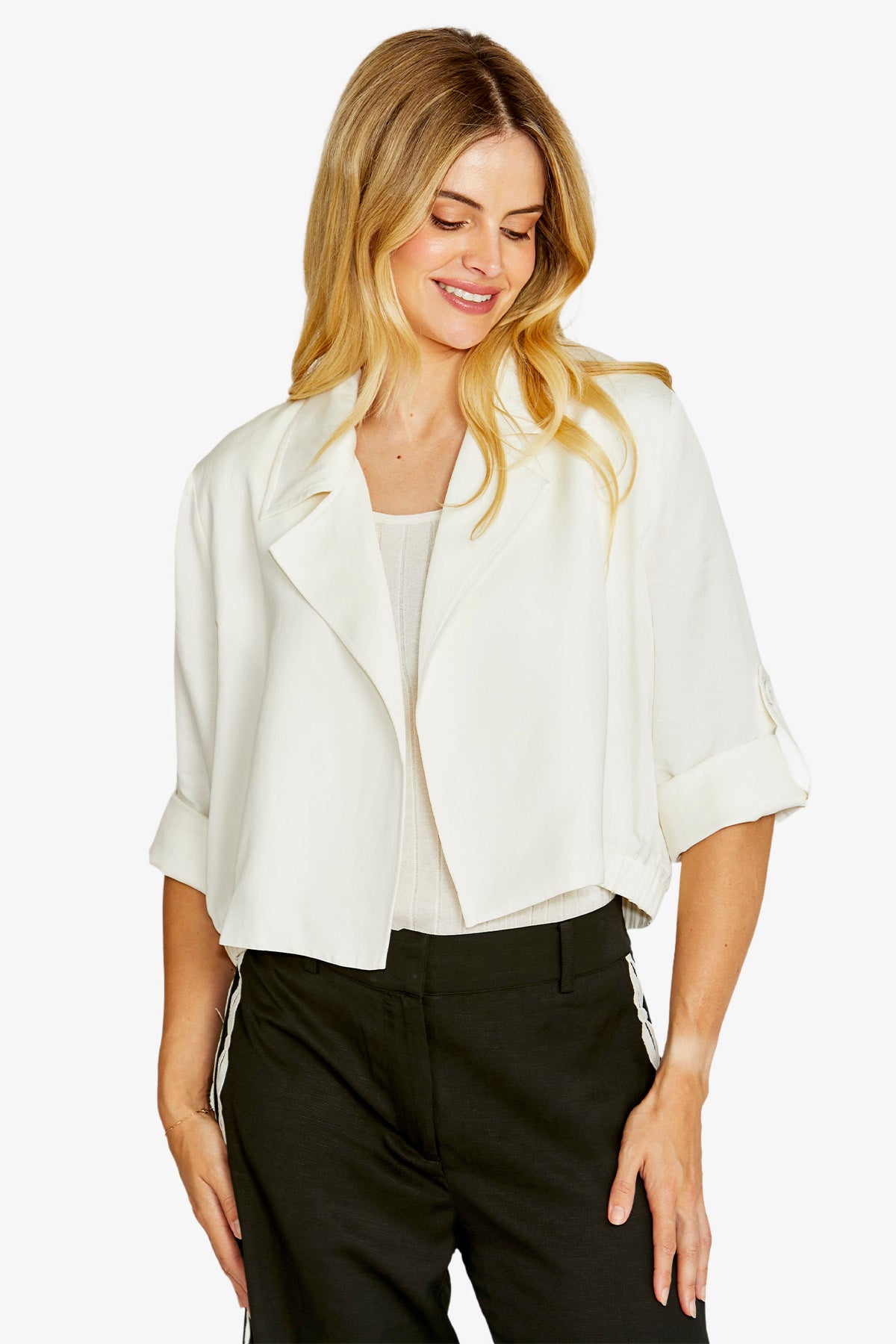 Ping Pong Emba cropped jacket