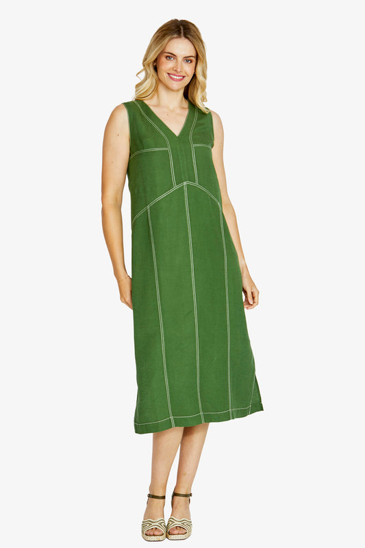 Ping Pong Luca dress in agave