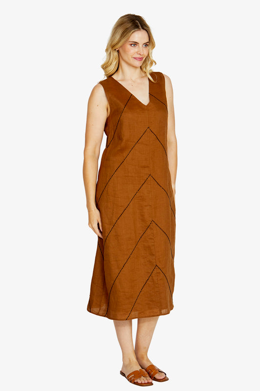 Ping Pong Charli stitch detail dress