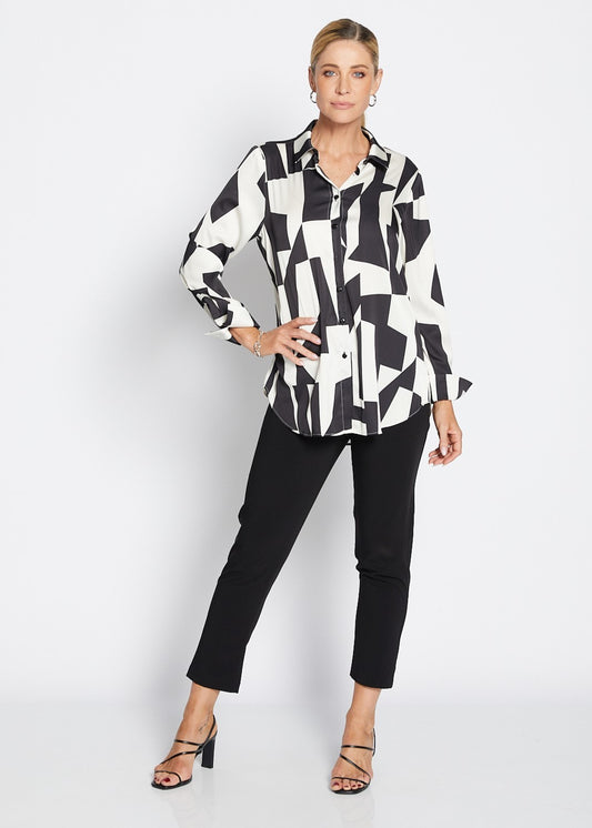 Philosophy satin shirt