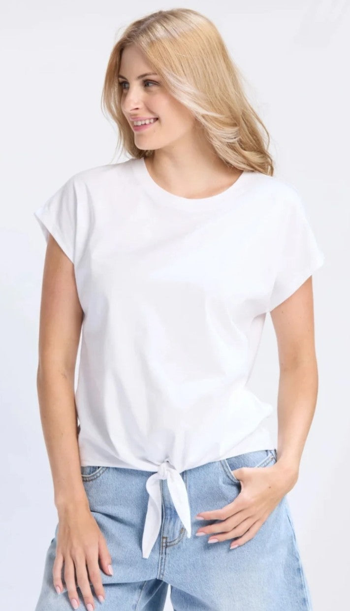 Stella and Gemma tie tee