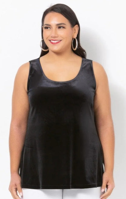 Swish velvet cami