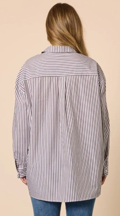 Threadz Urban stripe shirt