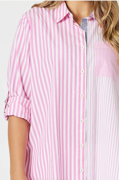 Threadz 'Skyler' stripe shirt
