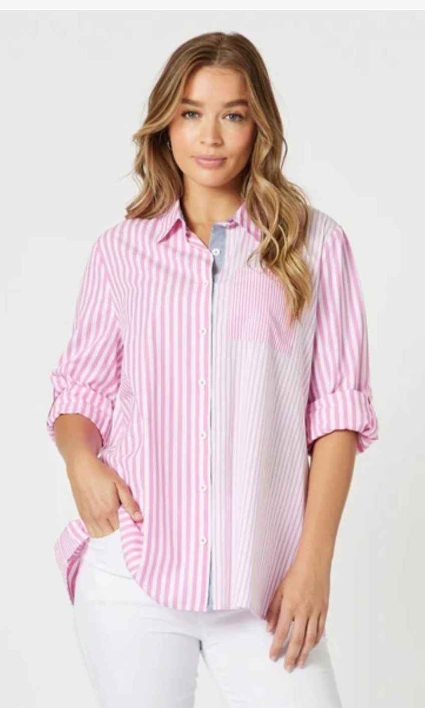 Threadz 'Skyler' stripe shirt