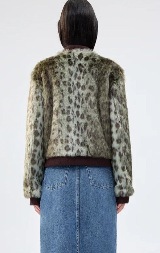 Unreal Fur Foliage jacket