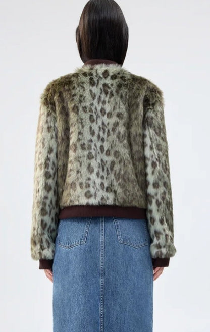 Unreal Fur Foliage jacket