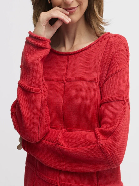 Yarra Trail chunky cotton knit