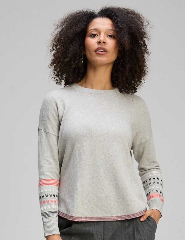 Zaket & Plover Textured Swing jumper