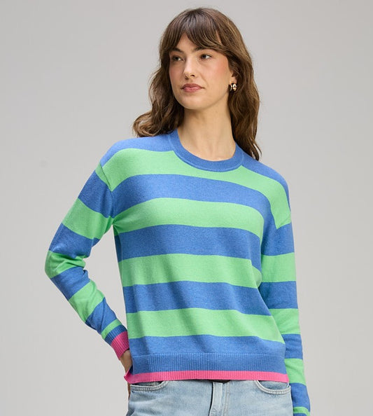 Zaket & Plover Stripe Clash knit