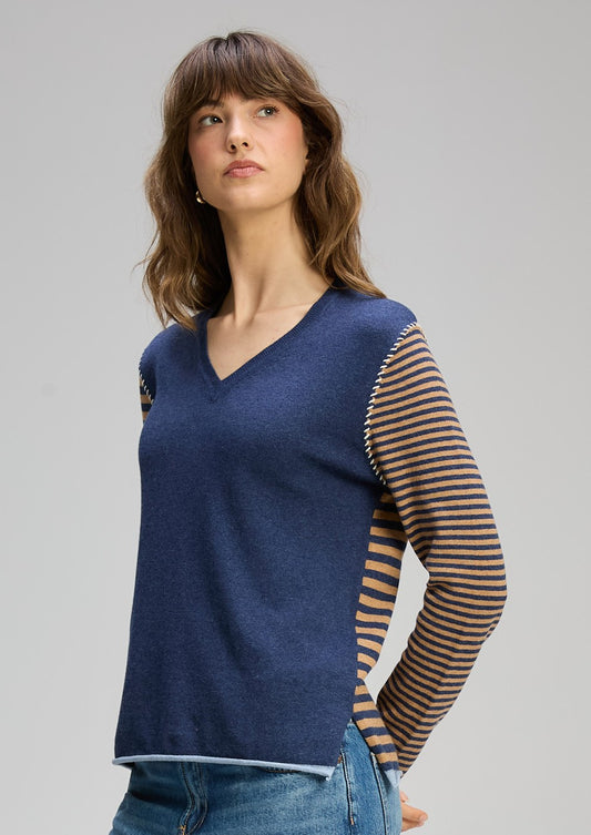 Zaket & Plover Varied Stripe knit
