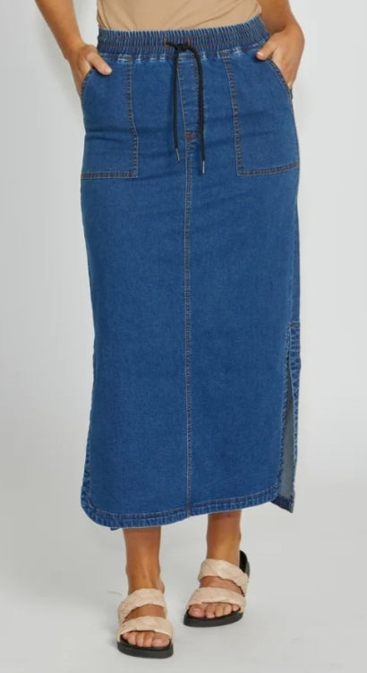 New London denim skirt
