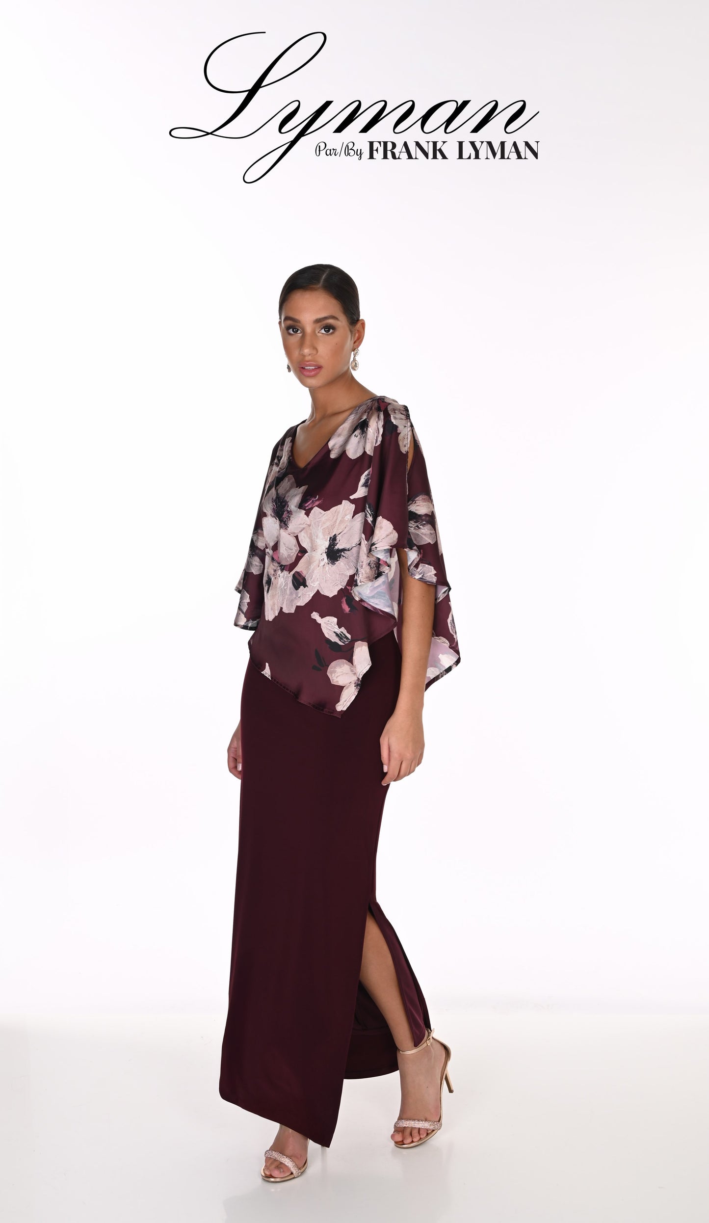 Frank Lyman long evening dress