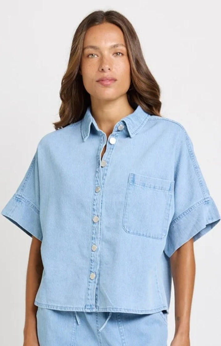 Betty Basics Dawn denim shirt
