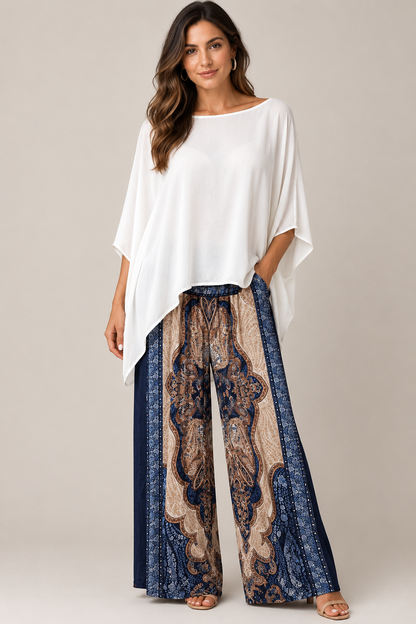 Amici patterned pants